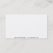 Les Ailes D'Anthropolis Carte de visite (Dos)