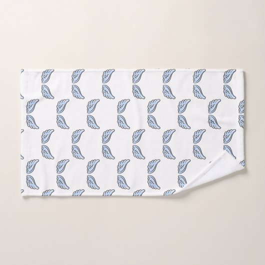 Les ailes du petit ange mignon (Serviette à main)