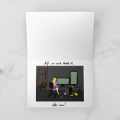 Les Aintwrights - Carte fille de talent (Intérieur)