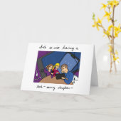 Les Aintwrights - Carte fille de talent (Fleur jaune)