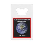 Les Aliens ne nous épargneront pas de nous détruir (Devant)