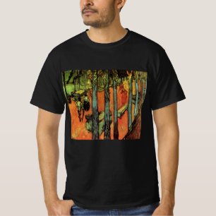 Les Alyscamps, Autumn Leaves van Vincent van Gogh T-shirt