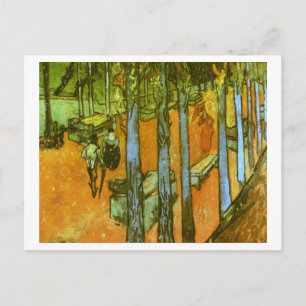 Les Alyscamps: Autumn Leaves, Vincent Van Gogh Briefkaart
