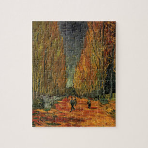 Les Alyscamps (Begraafplaats) door Vincent van Gog Legpuzzel