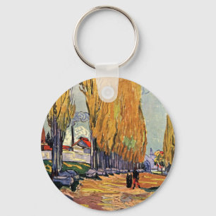 Les Alyscamps (begraafplaats) van Vincent van Gogh Sleutelhanger