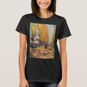Les Alyscamps (begraafplaats) van Vincent van Gogh T-shirt