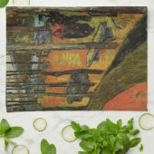 Les Alyscamps (begraafplaats) van Vincent van Gogh Theedoek (Gevouwen)