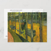 Les Alyscamps, Vincent Van Gogh Briefkaart (Voorkant / Achterkant)