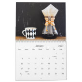 Les amateurs de café | Calendrier de la paroi du c (Jan 2027)