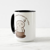 Les amateurs de café expressif Mug (Devant gauche)