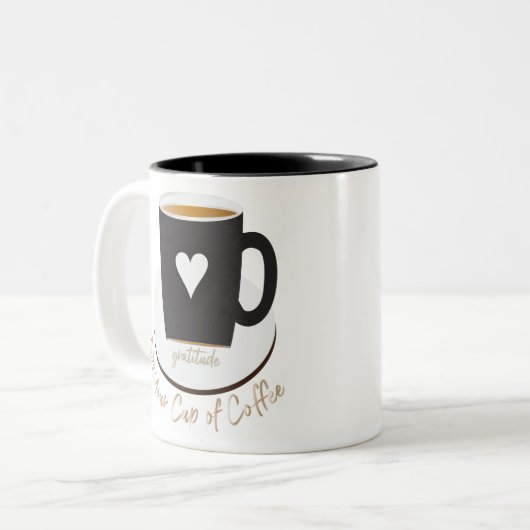 Les amateurs de café tasse (Devant gauche)