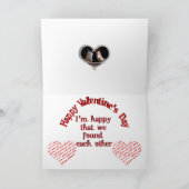 Les amateurs de chevaux Valentine Carte photo (Intérieur)