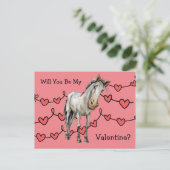 Les amateurs de chevaux Valentine carte postale po (Debout devant)