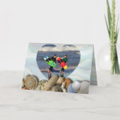 Les amateurs de plage Cartes de Noël Modèle photo  (Devant)