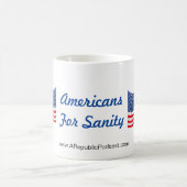 Les Américains pour Sanity Mug (Centre)