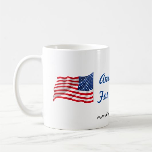 Les Américains pour Sanity Mug (Gauche)