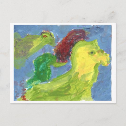 Les amis explorent la carte postale (Devant)