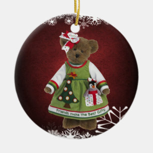 Les amis font le meilleur ornement d'ours de