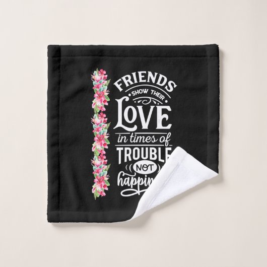Les amis montrent leur amour (Gant de toilette)