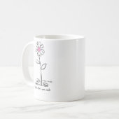 Les amis sont comme des fleurs Mug (Devant gauche)