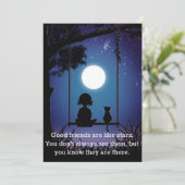 Les amis sont comme la carte Stars (Debout devant)