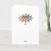 "Les amis sont éternels" Carte d'ami (Dos)