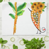 Les amis sont le soleil de la vie serviette de cui (Plié)