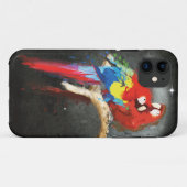 Les amoureux - Coque iPhone5 (Dos (Horizontal))