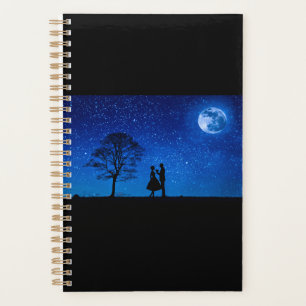 Les amoureux en pleine lune