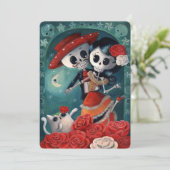 Les amoureux mexicains du Jour des invitations mor (Debout devant)