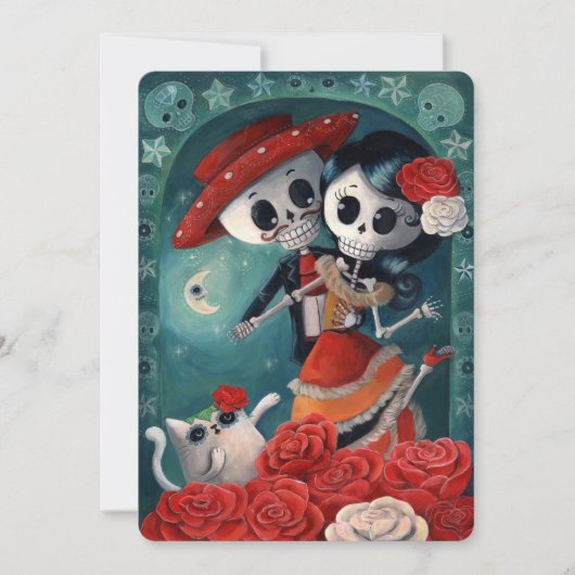 Les amoureux mexicains du Jour des invitations mor (Devant)
