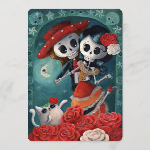 Les amoureux mexicains Le Jour des invitations mor