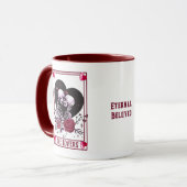 Les amoureux Skeleton Couple Valentine's Day Mug (Devant gauche)