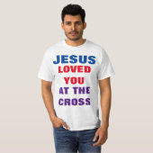Les amours de Jésus/diable déteste le T-shirt (Devant entier)
