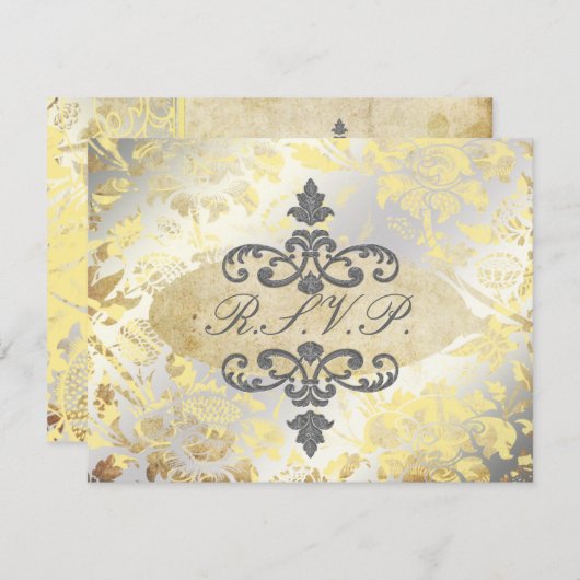 Les anciens RSVP Roses nécessitent des invitations (Devant / Derrière)