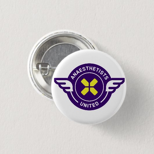 Les anesthésistes unissent le badge (Devant & derrière)