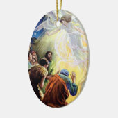 Les anges apparaissent aux moutons Ornement de Noë (Gauche)