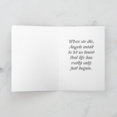 Les anges attendent la carte de voeux (Intérieur)