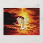 Les anges dans la carte postale Sky (Devant)
