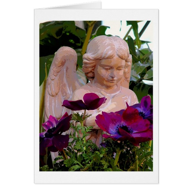 Les anges dans le jardin ... (Devant)