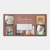 Les anges de grand-mère Six photos de petits-enfan (Clavier et souris)