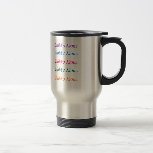 Les ANGES de la MAMAN - tasse de voyage (Droit)