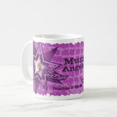 Les anges de maman/maman dans la tasse violette de (Devant gauche)