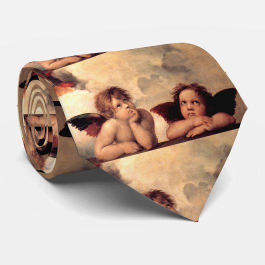 Les anges de Raphael - cravate (Roulé)
