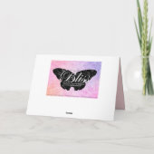 Les anges marchent toujours à côté de nous carte d (Dos)