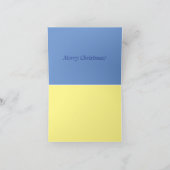 Les anges qui nous surveillent Carte de Noël (Intérieur)