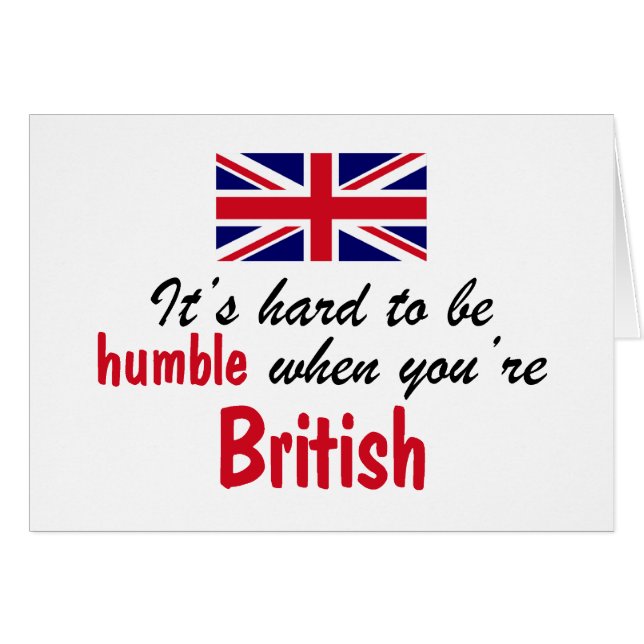 Les Anglais humbles (Devant horizontal)