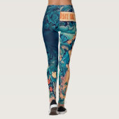 Les animaux dans la forêt, William Morris Leggings (Dos)