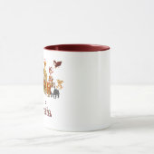 Les animaux de l'enfant personnalisé Mug (Centre)