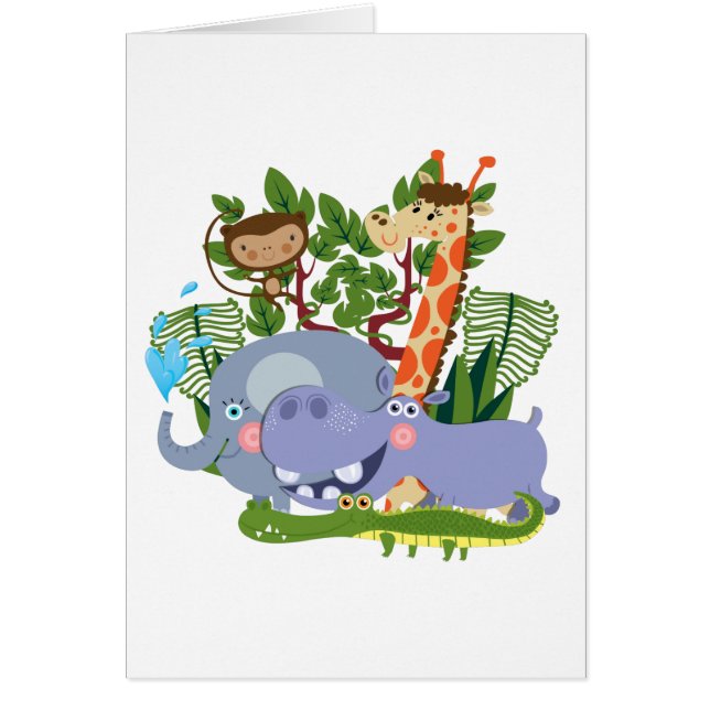 Les animaux de Safari mignons (Devant)